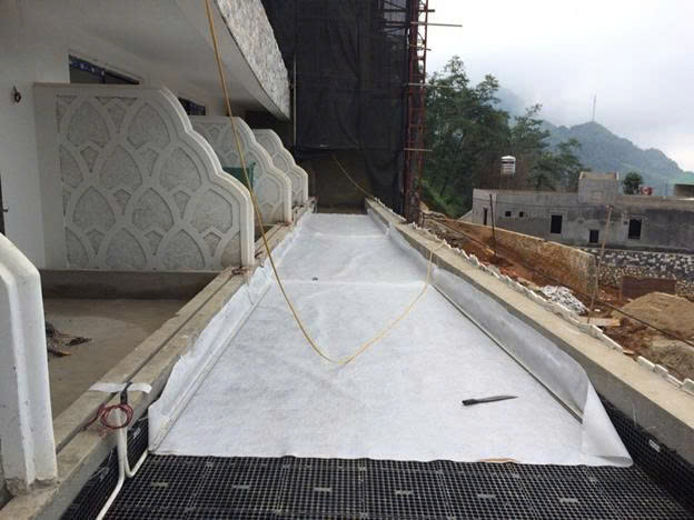 Vải địa kỹ thuật - vải địa lót trồng cây 